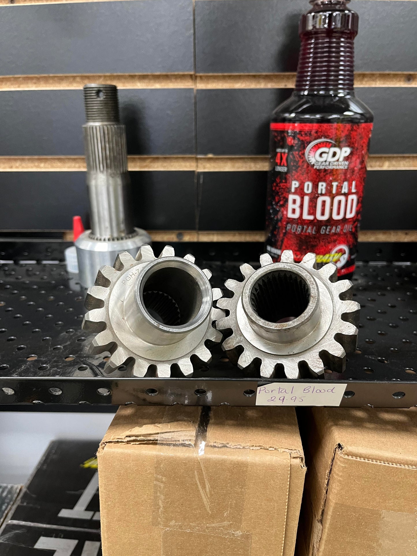 GDP Portal Single Idler Portal Input Gears